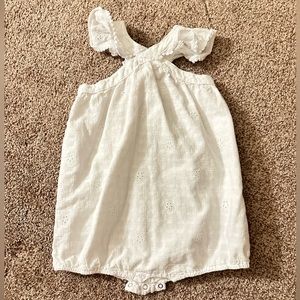 Cat & Jack White Eyelet Jumper